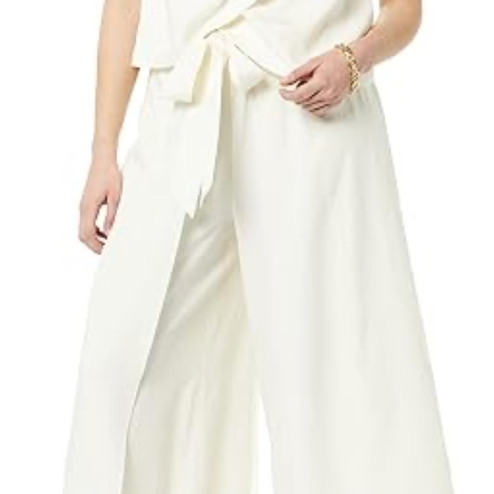 TEREA Women's Shay Wide Leg Layered Pant